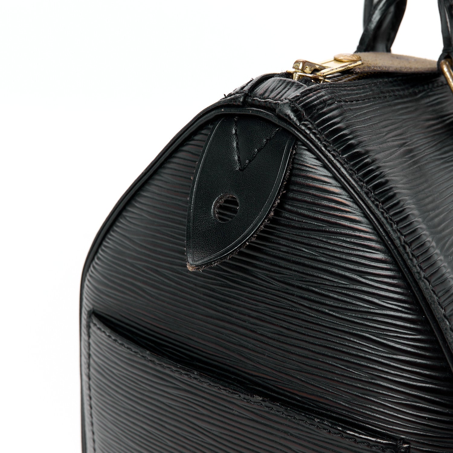 Louis Vuitton Epi Speedy 25 Black 12 of 13
