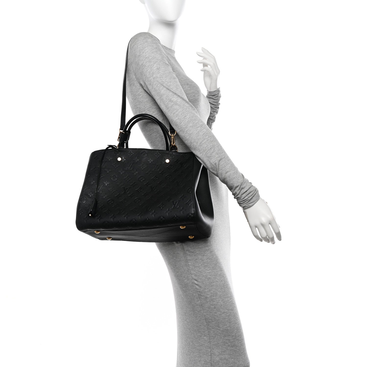 Louis Vuitton Empreinte Montaigne GM Black 2 of 11