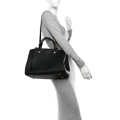 Louis Vuitton Empreinte Montaigne GM Black 2 of 11