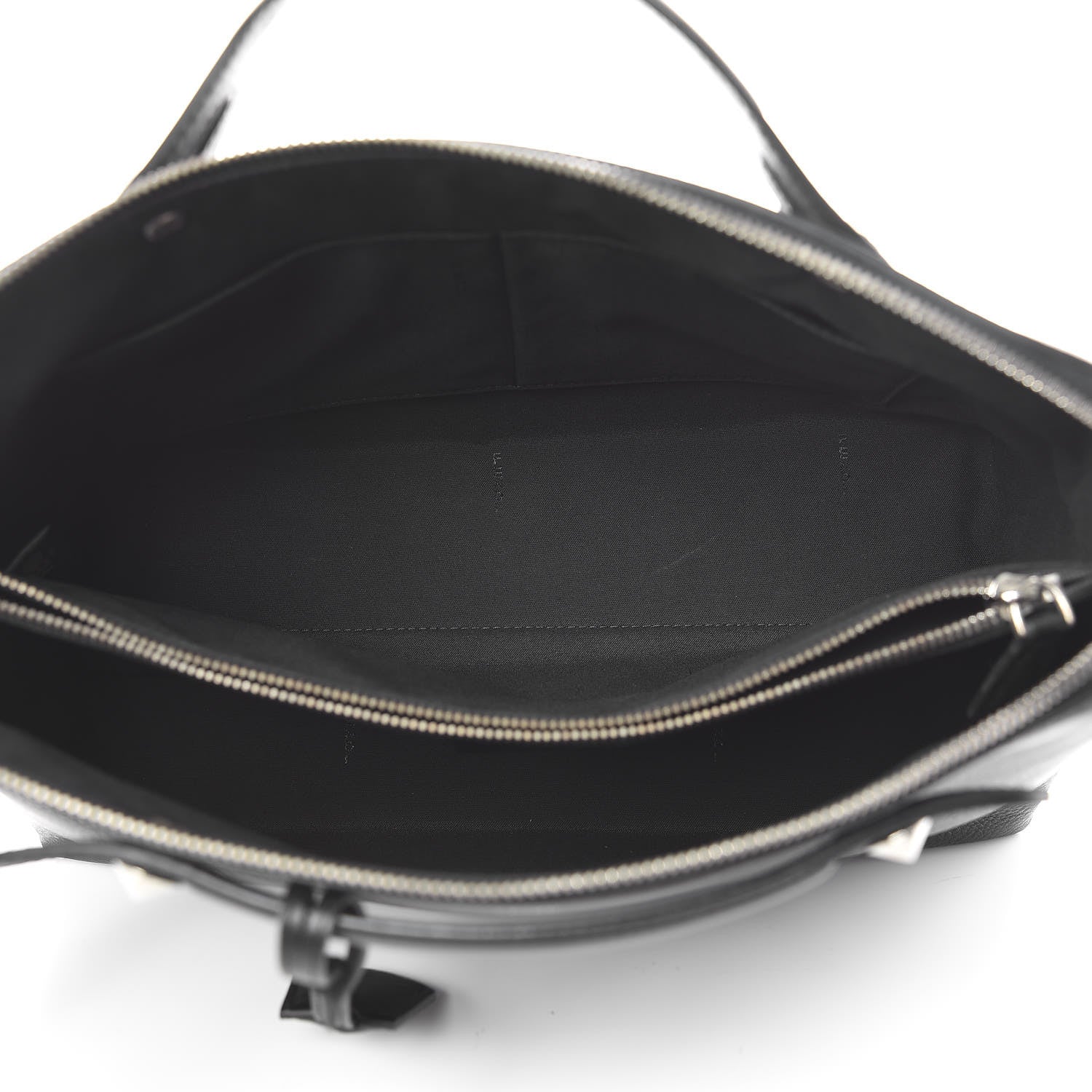 Fendi Vitello Dolce Large By The Way Boston Bag Black 5 of 11