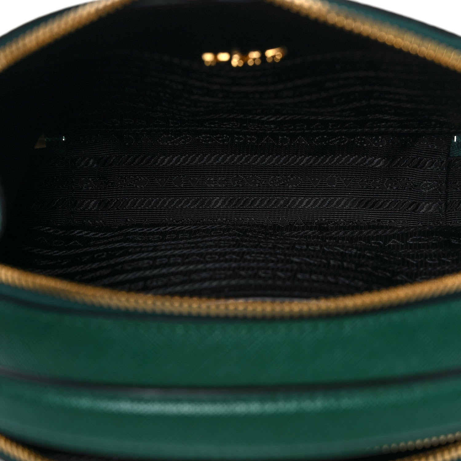 Prada Saffiano Lux Odette Crossbody Green 4 of 9