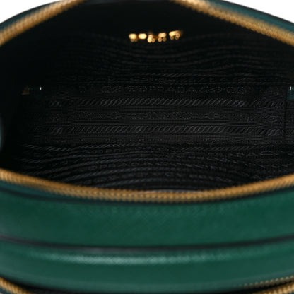 Prada Saffiano Lux Odette Crossbody Green 4 of 9