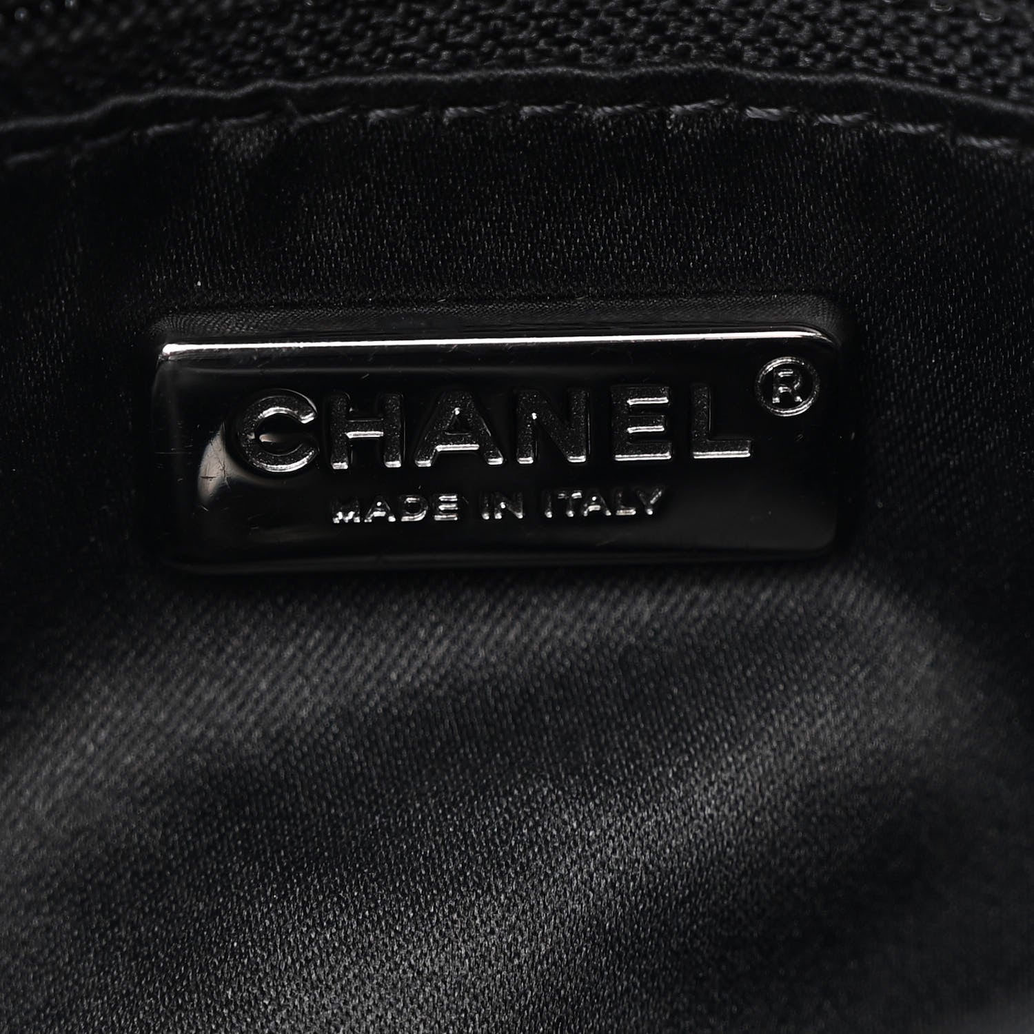 Chanel Sequin Lambskin Mini Flap Silver Black 6 of 10