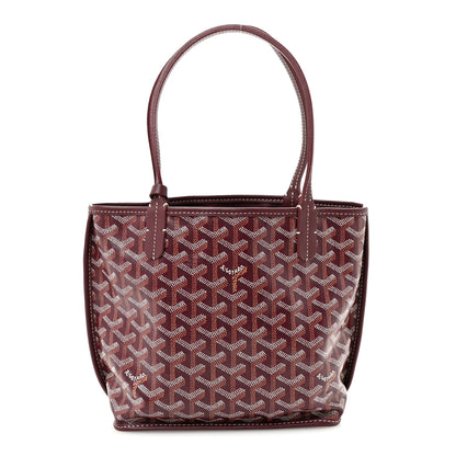 Goyard Goyardine Reversible Mini Anjou Burgundy 1 of 16