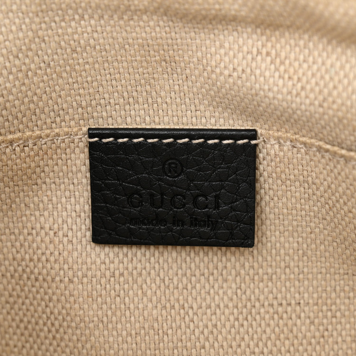 Gucci Pebbled Calfskin Small Soho Disco Bag Black 6 of 18