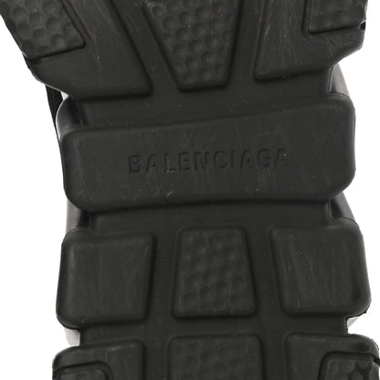 Balenciaga Laminated Knit Womens Speed Sneakers 38 Black 6 of 9
