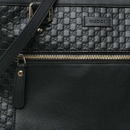 Gucci Soft Microguccissima Medium Tote Black 9 of 10