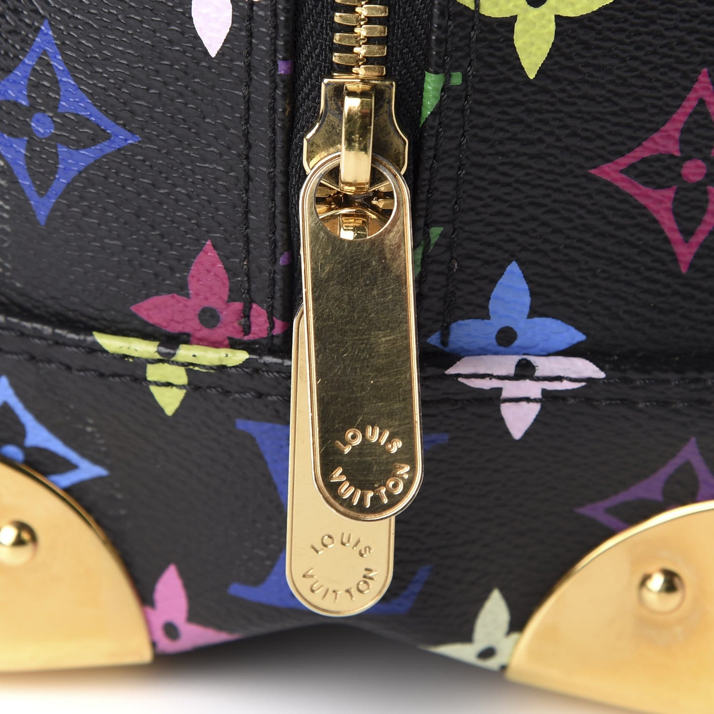 Monogram Multicolor Trouville Black