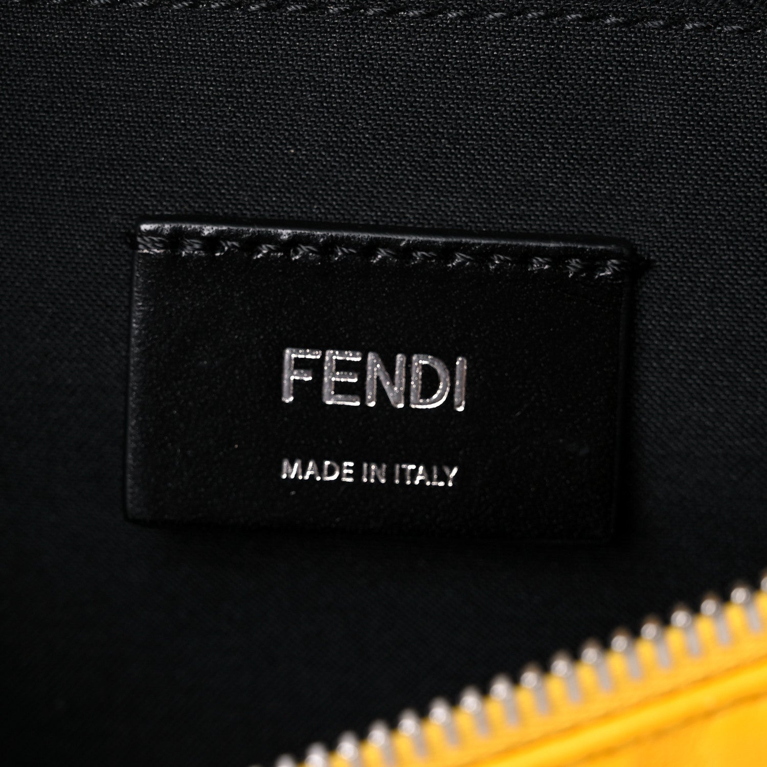 Fendi Nappa FF 1974 Embossed Belt Bag Mimosa 6 of 11