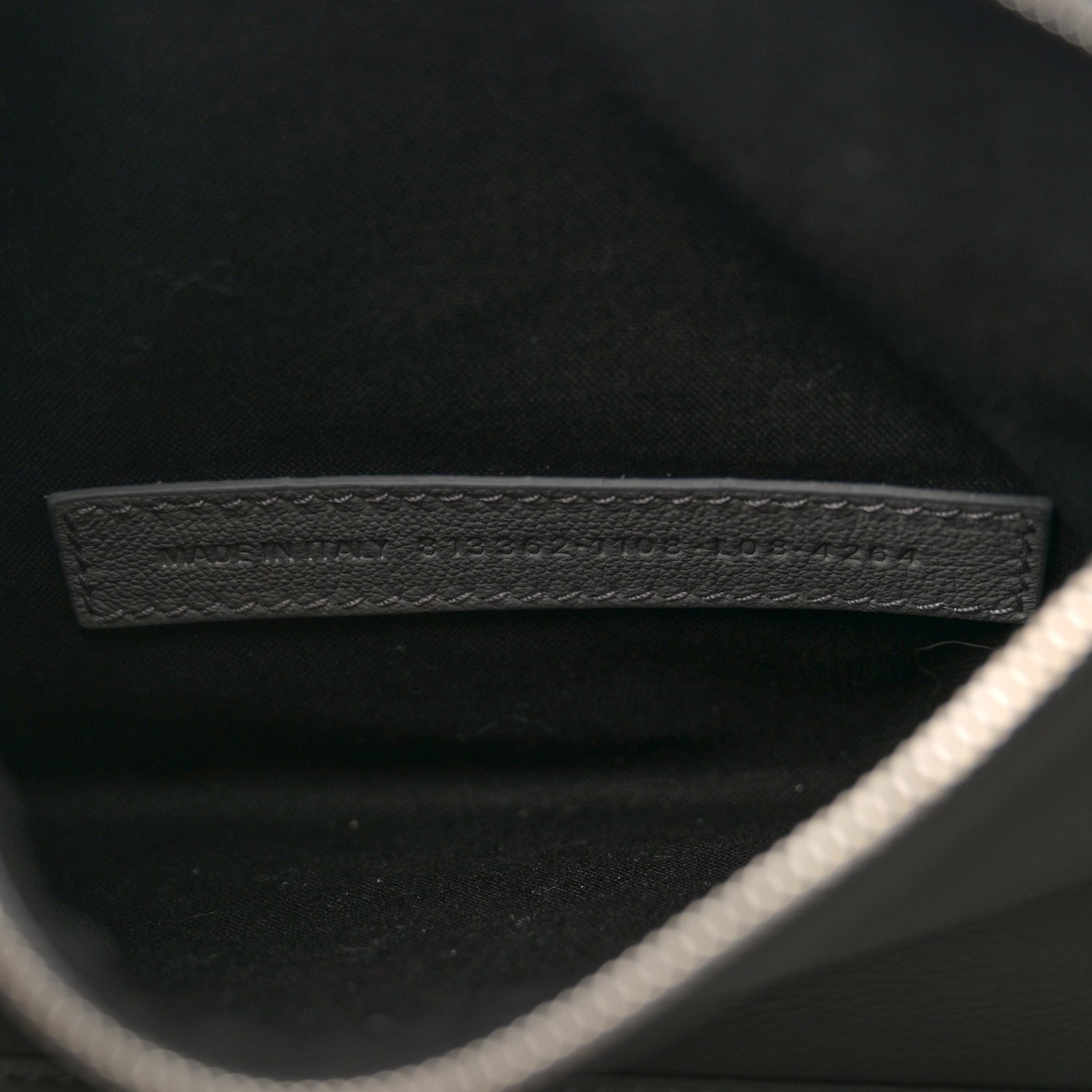 Balenciaga Smooth Calfskin Mini Hampton Carry All Bag Grey 7 of 10
