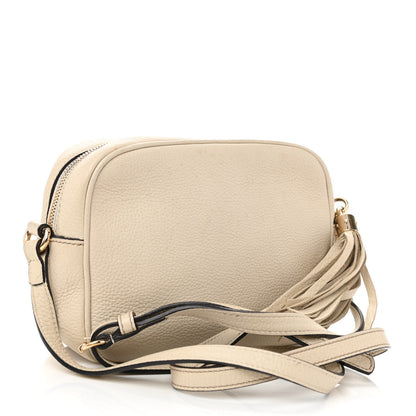 Gucci Pebbled Calfskin Small Soho Disco Bag Off White 3 of 17