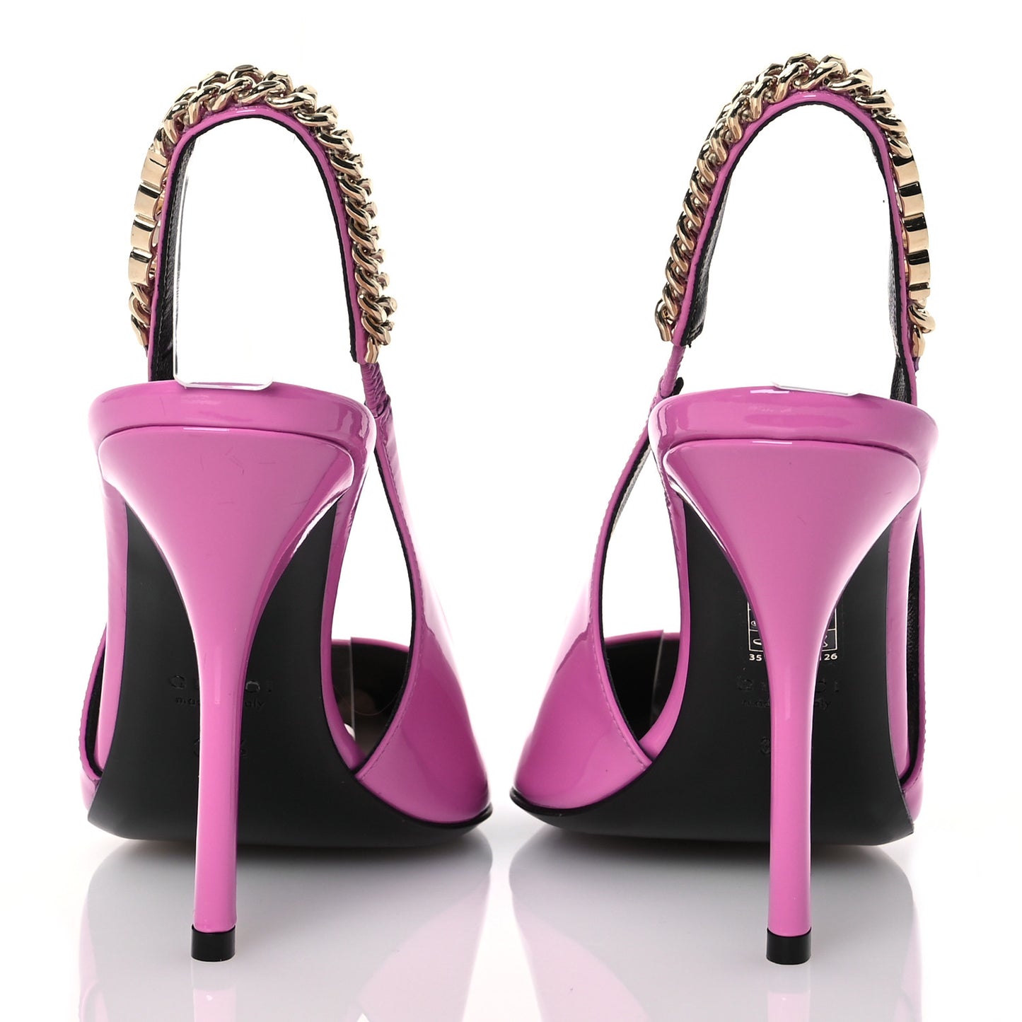 Patent Signoria Slingback Pumps 38.5 38.5 Pink