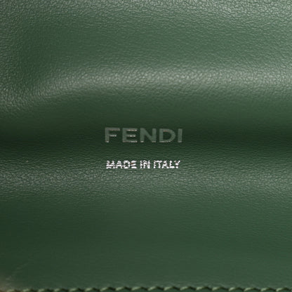 Fendi Vitello Seta Glazed Fabric FF 1974 Large Peekaboo X-Lite Maya 7 of 12