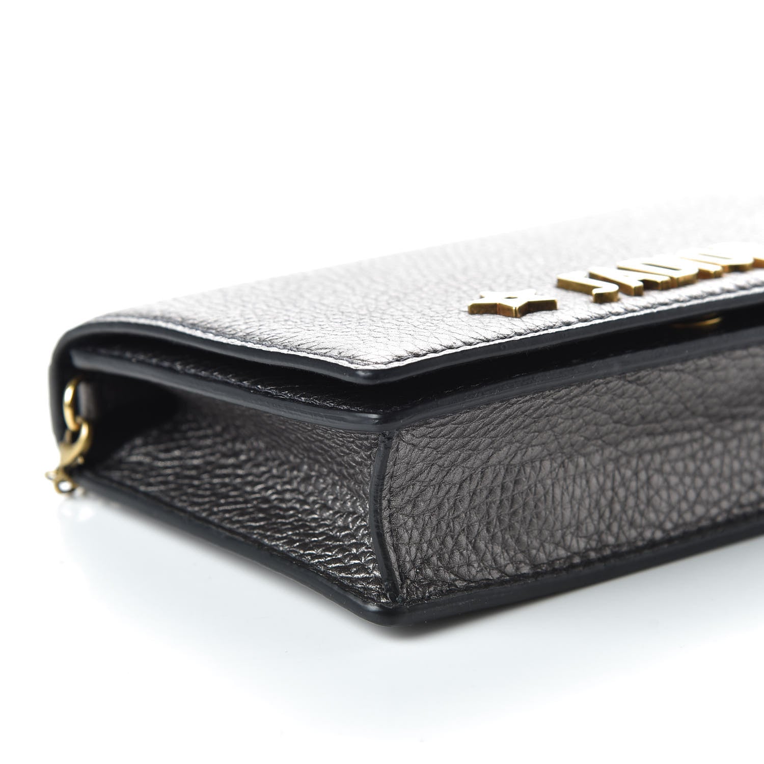 Christian Dior Metallic Grained Calfskin J'Adior Clutch Gunmetal 6 of 10