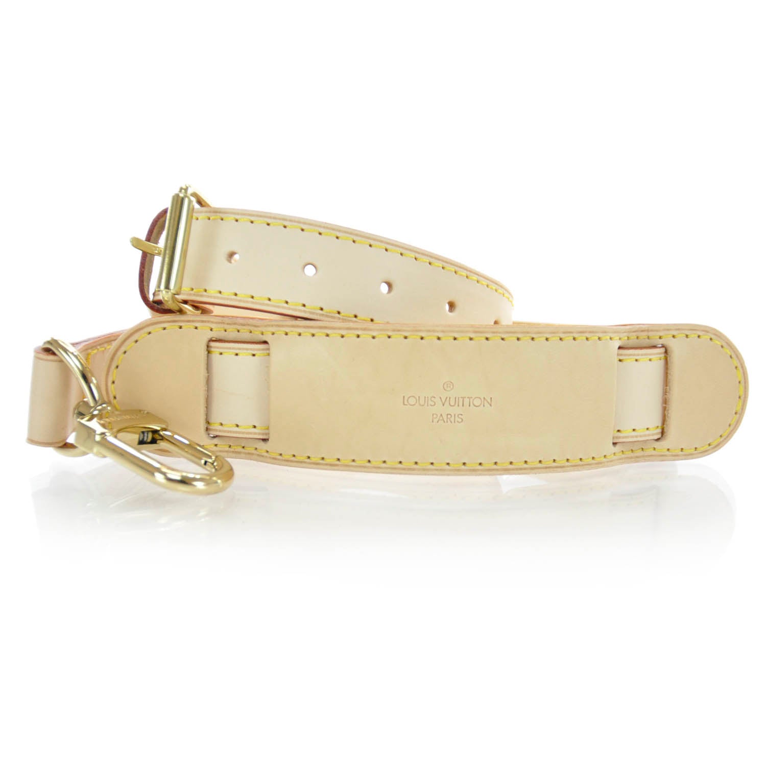 Louis Vuitton Vachetta Leather Adjustable Luggage Strap 1 of 3