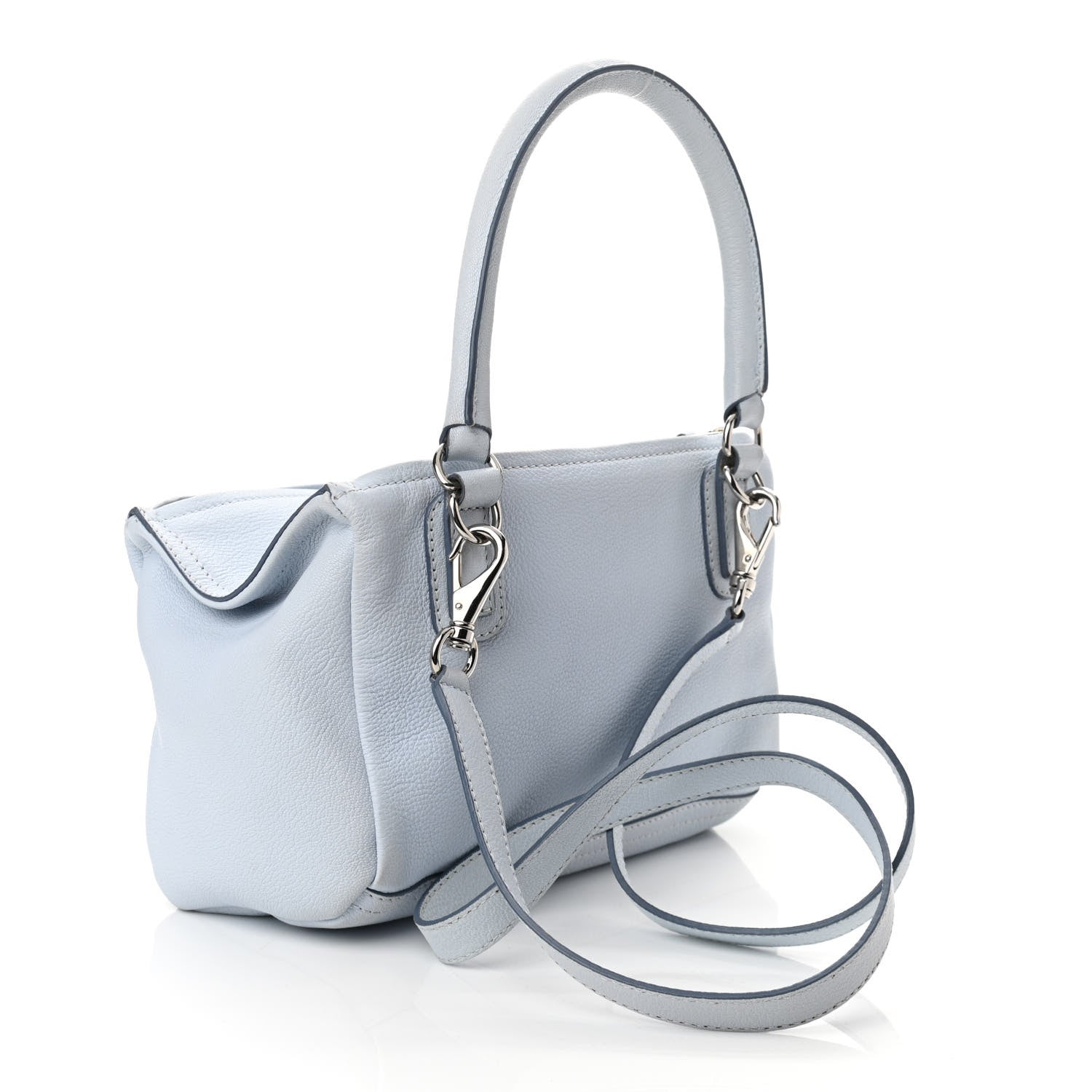 Givenchy Sugar Goatskin Small Pandora Baby Blue 3 of 13