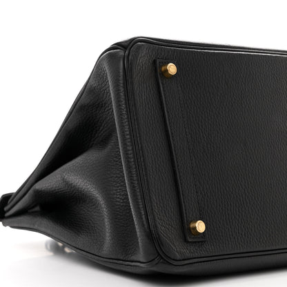 Hermes Ardennes Birkin 35 Black 9 of 12