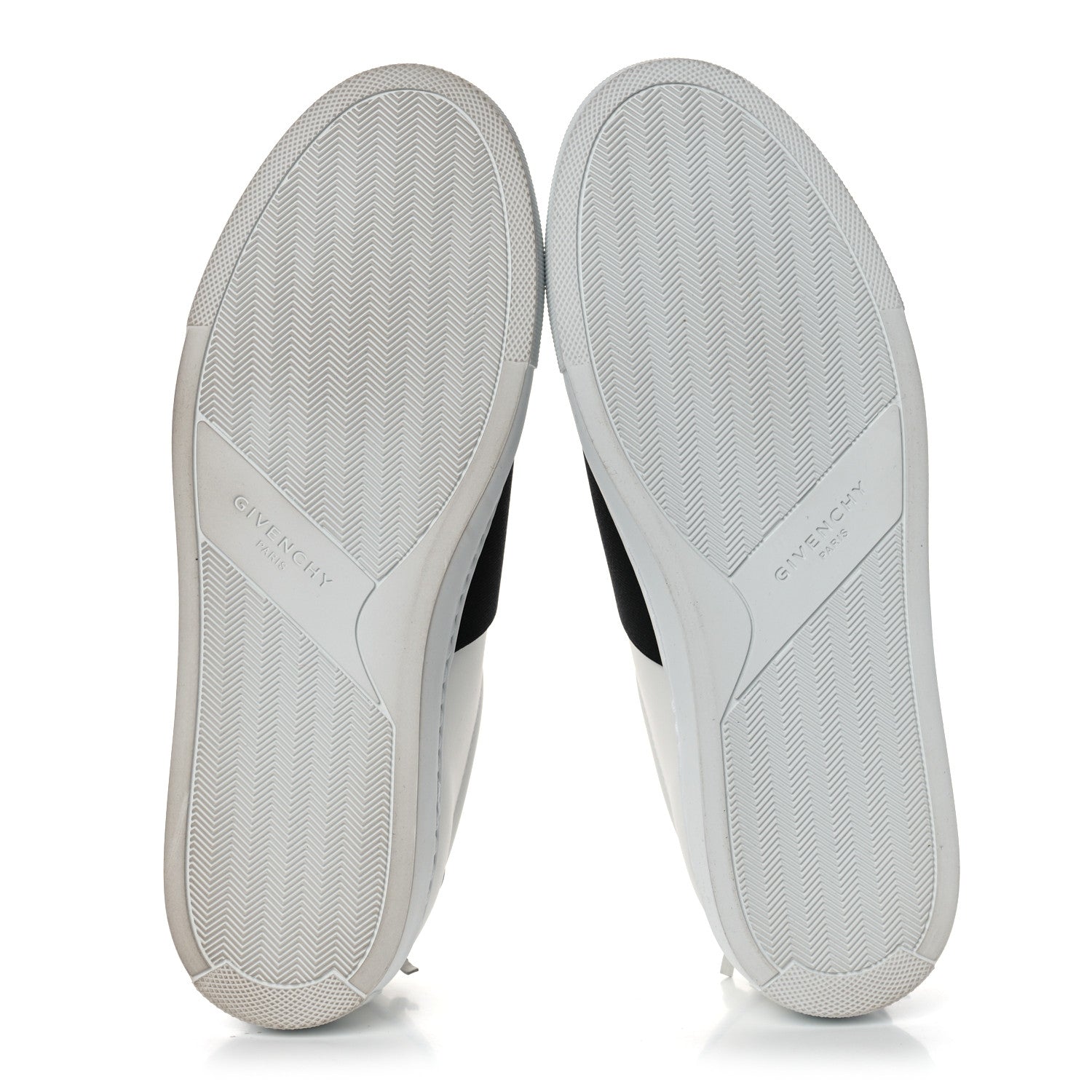 Givenchy Calfskin Band Logo Womens Urban Street Sneakers 40 White Black 5 of 9