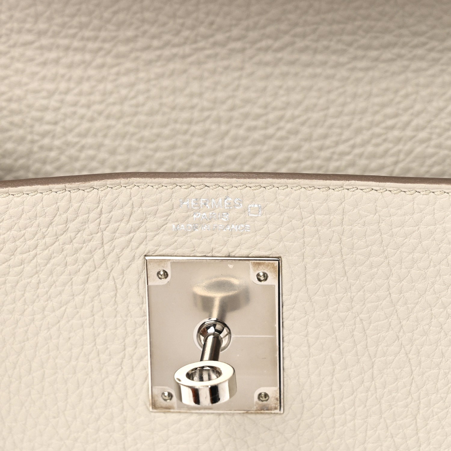 Hermes Togo Matte Alligator Kelly Retourne Touch 28 Beton 6 of 11