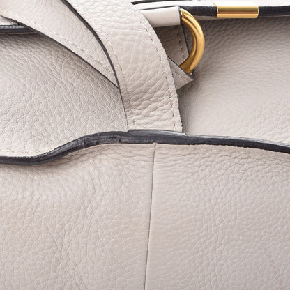 Chloe Calfskin Medium Marcie Top Handle Bag Dove 11 of 12