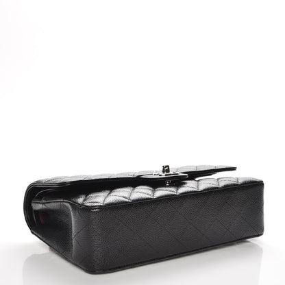Chanel Caviar Quilted Medium Double Flap Black 5 of 8