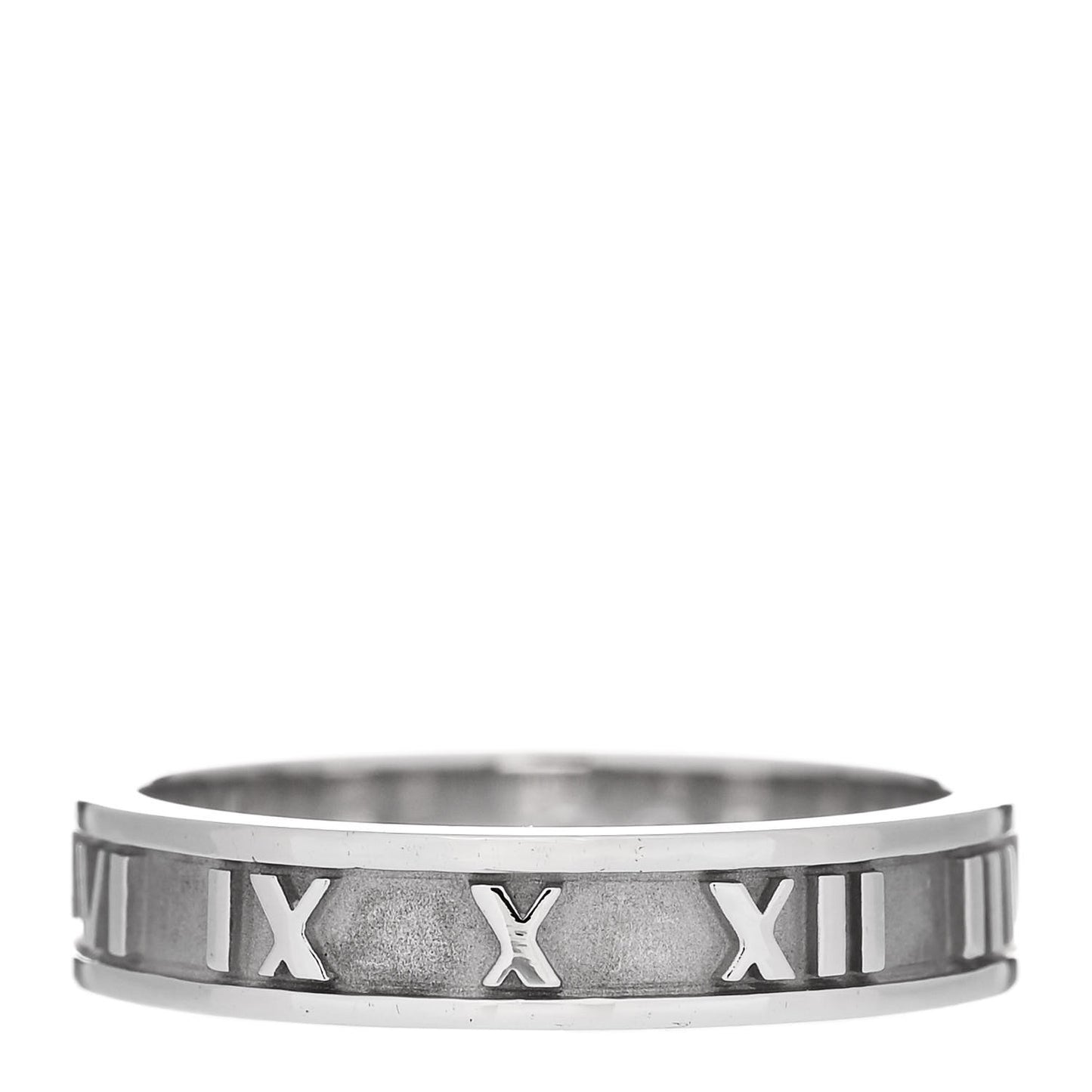 18k White Gold Diamond Atlas Ring 56 7.5