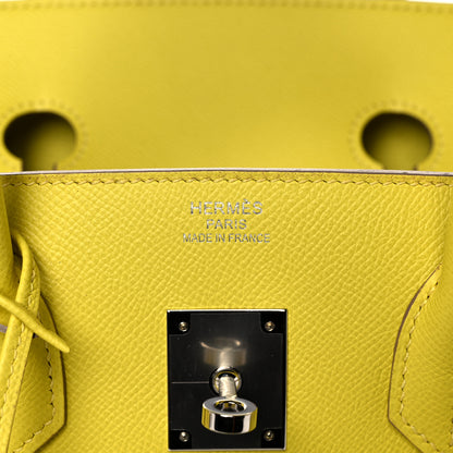 Hermes Epsom Birkin 35 Lime 6 of 18