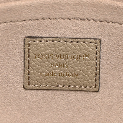 Louis Vuitton Empreinte Monogram Giant Felicie Pochette Tourterelle Creme 6 of 9