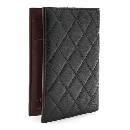 Chanel Caviar Quilted Passport Holder Black 3 of 8
