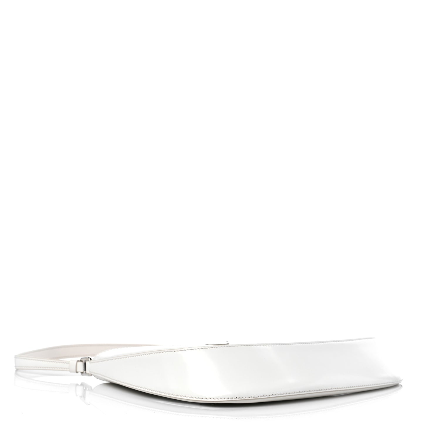 Spazzolato Cleo Shoulder Bag White