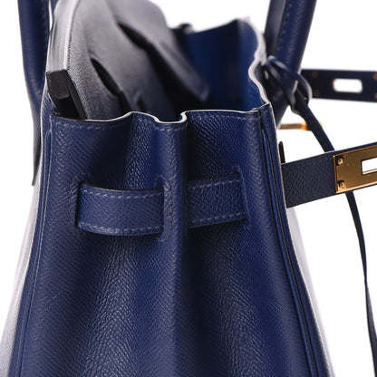 Hermes Epsom Birkin 30 Bleu Saphir 22 of 30