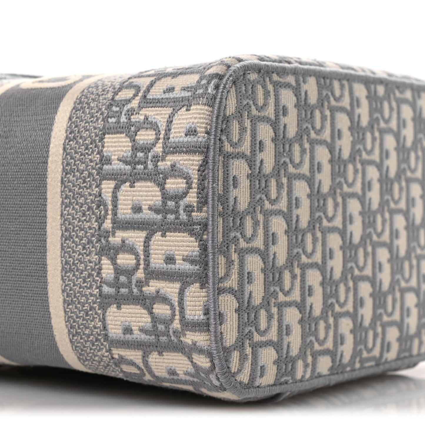 Oblique Diortravel Vanity Case Grey