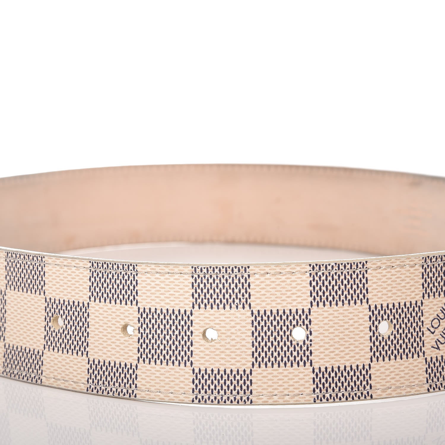 Louis Vuitton Damier Azur LV Initiales Belt 100 40 8 of 11