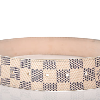 Louis Vuitton Damier Azur LV Initiales Belt 100 40 8 of 11