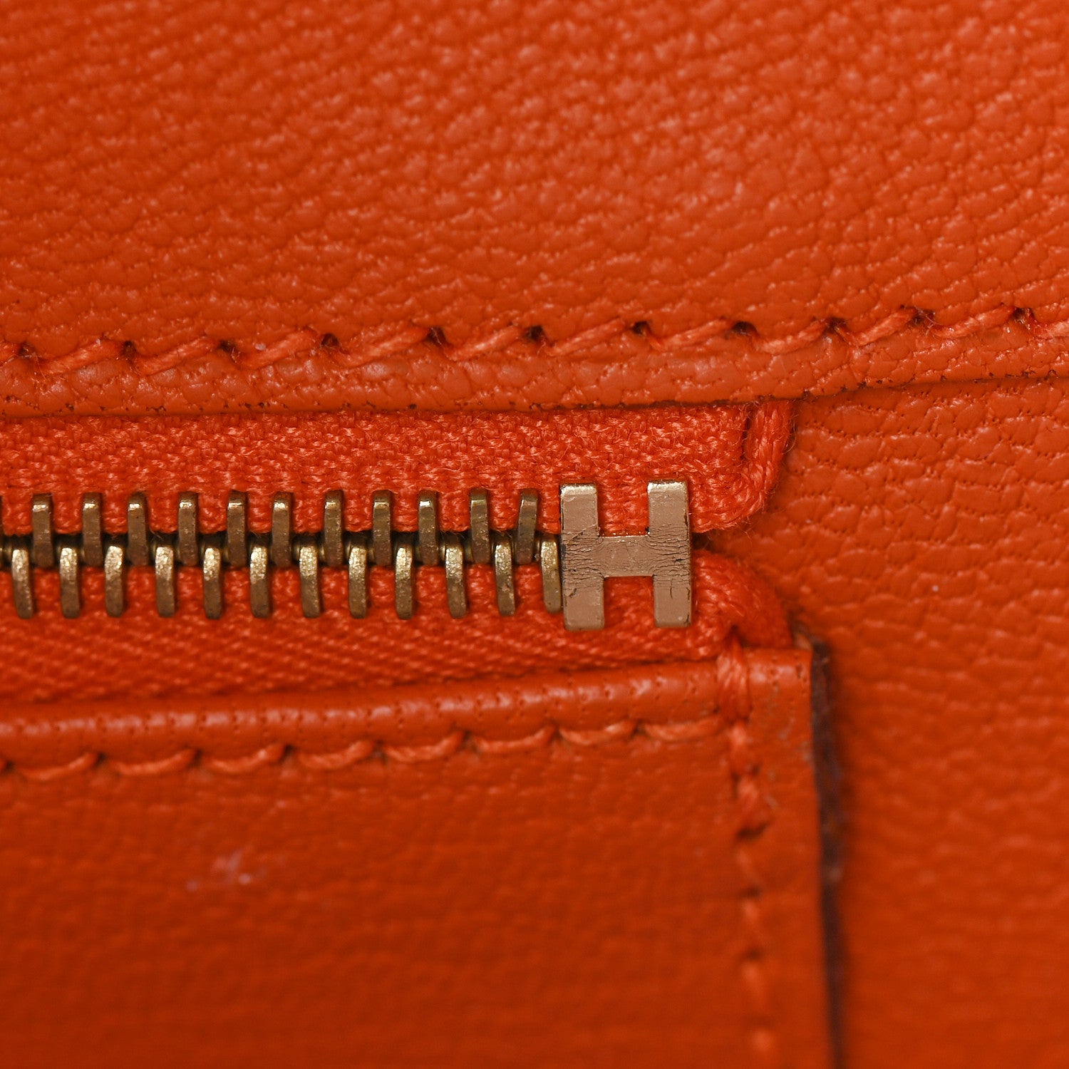 Hermes Togo Birkin 35 Orange 19 of 34
