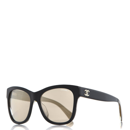 Chanel Acetate Square Sunglasses 5380-A Black 1 of 8