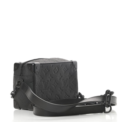 Louis Vuitton Taurillon Monogram Mini Soft Trunk Black 3 of 12