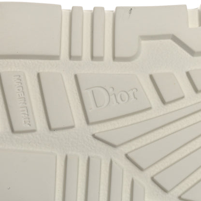 Christian Dior Technical Knit Jute Dioract 10mm Sandals 41 White Black 8 of 8