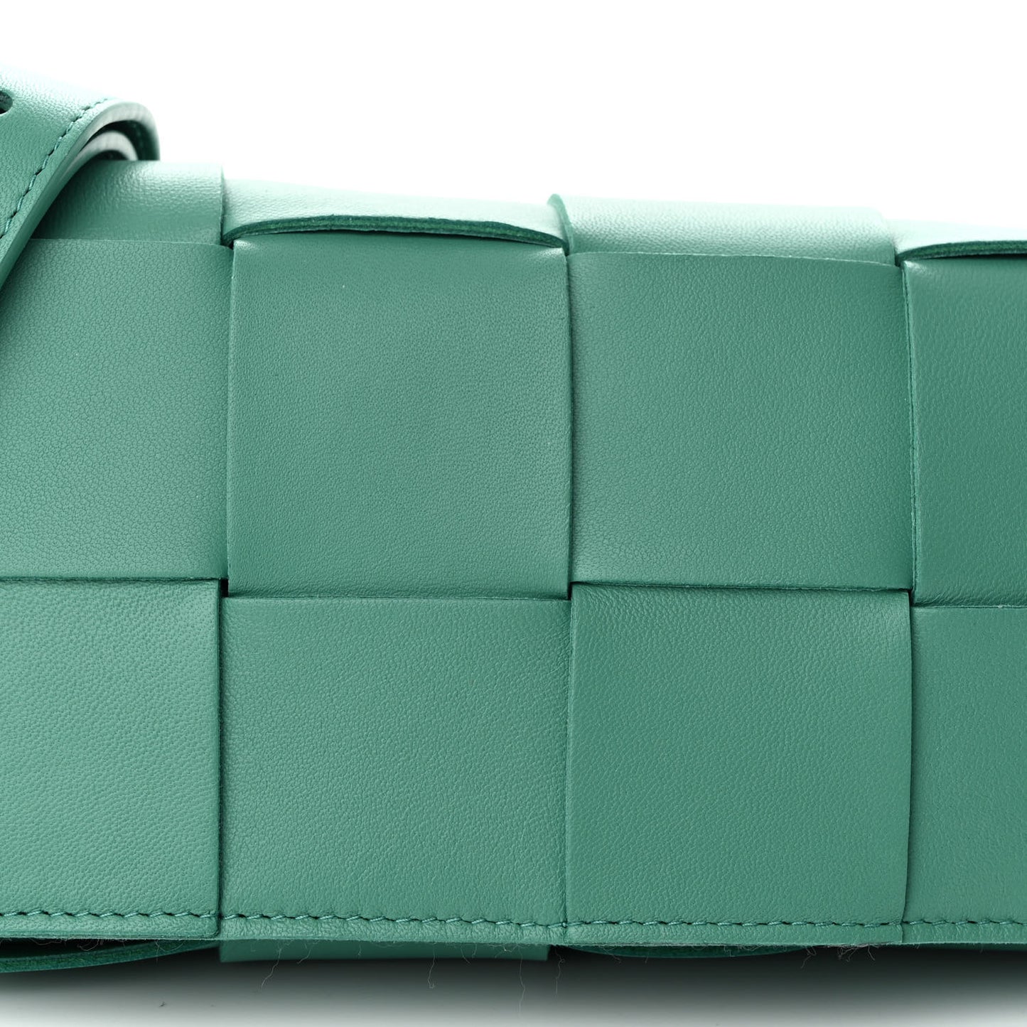 Nappa Maxi Intreccio The Belt Cassette Bag Mermaid
