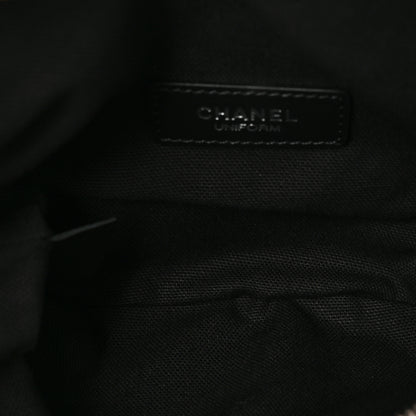 Chanel Calfskin Quilted Waist Belt Bag Black 5 of 9