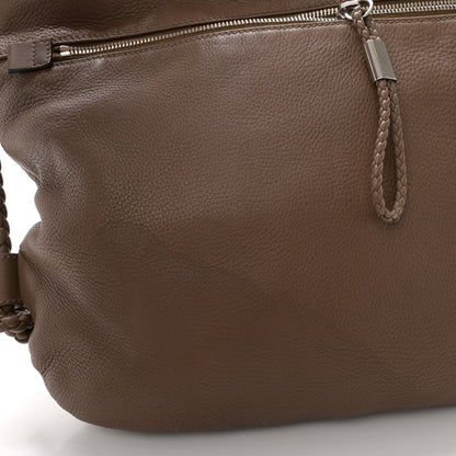 Gucci Deerskin Interlocking G Braided Messenger Bag Maple 14 of 14