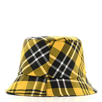 Christian Dior Oblique Check'N'Dior Reversible Teddy-D Brim Bucket Hat 57 Blue Yellow 9 of 12