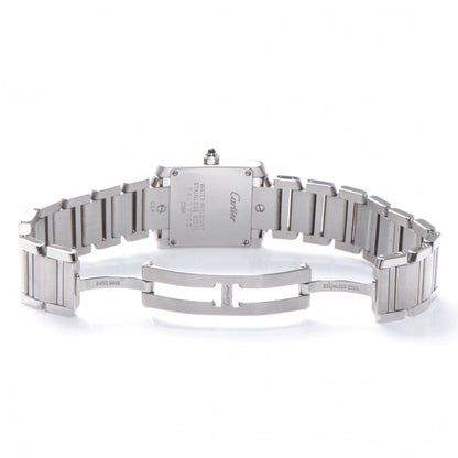 Cartier Stainless Steel 20mm Tank Francaise Quartz Watch 4 of 5