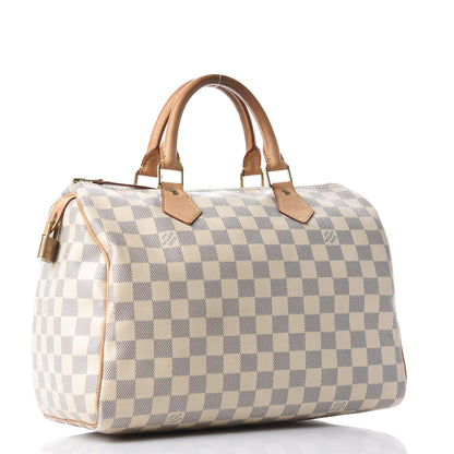 Louis Vuitton Damier Azur Speedy 30 2 of 9