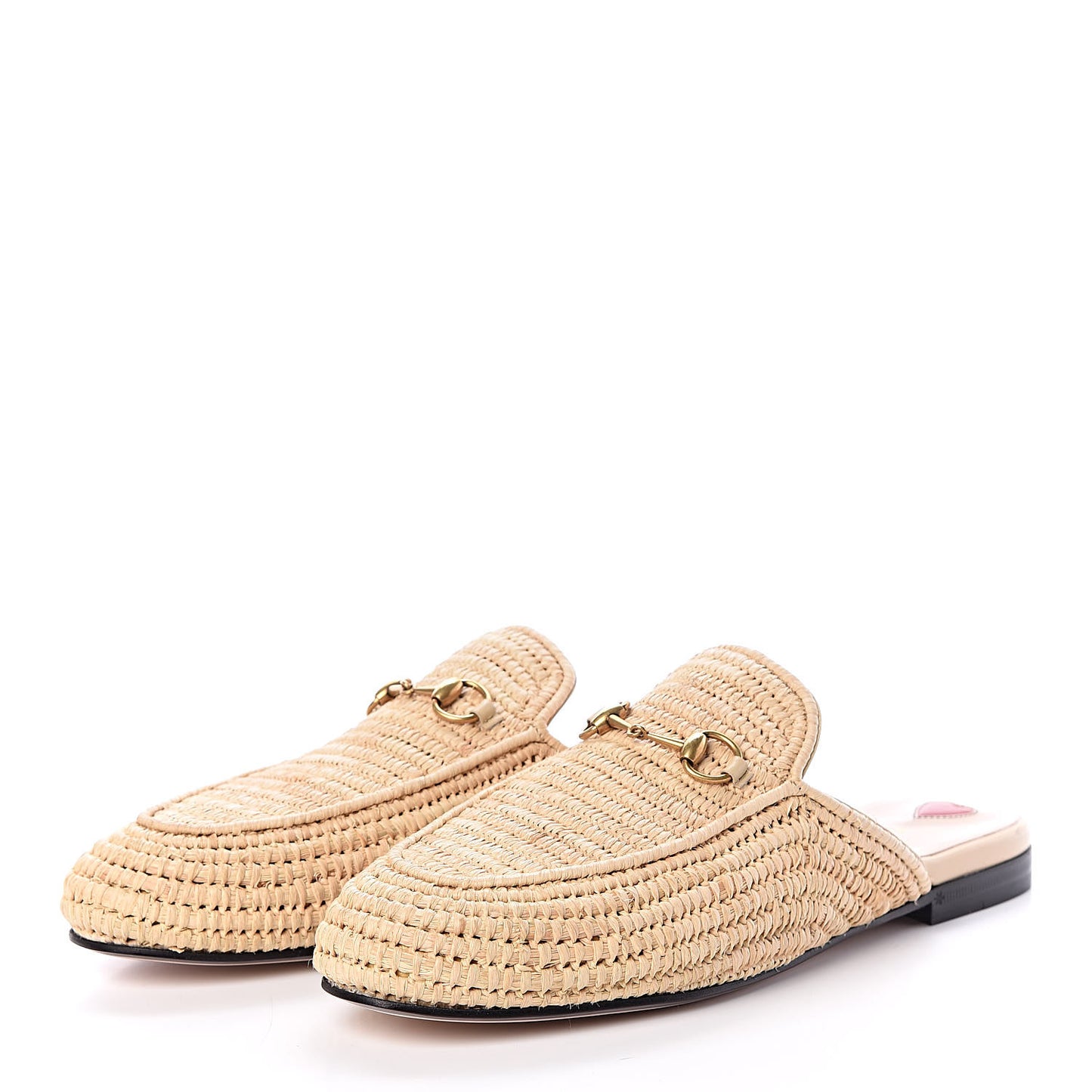 Raffia Womens Princetown Slippers 40 Naturale Sand Storm