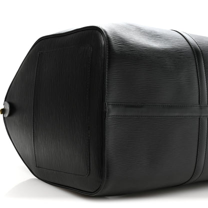 Louis Vuitton Epi Keepall 55 Black 8 of 9