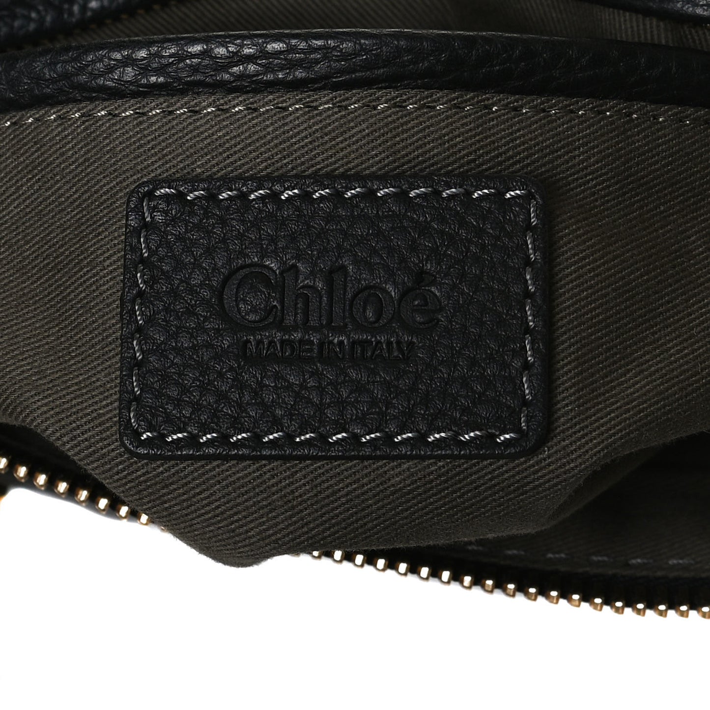 Calfskin Small Marcie Satchel Black