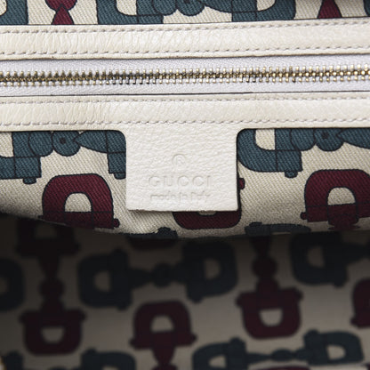 Gucci Calfskin Guccissima Signoria Extra Large Dome Bag Ivory 6 of 14