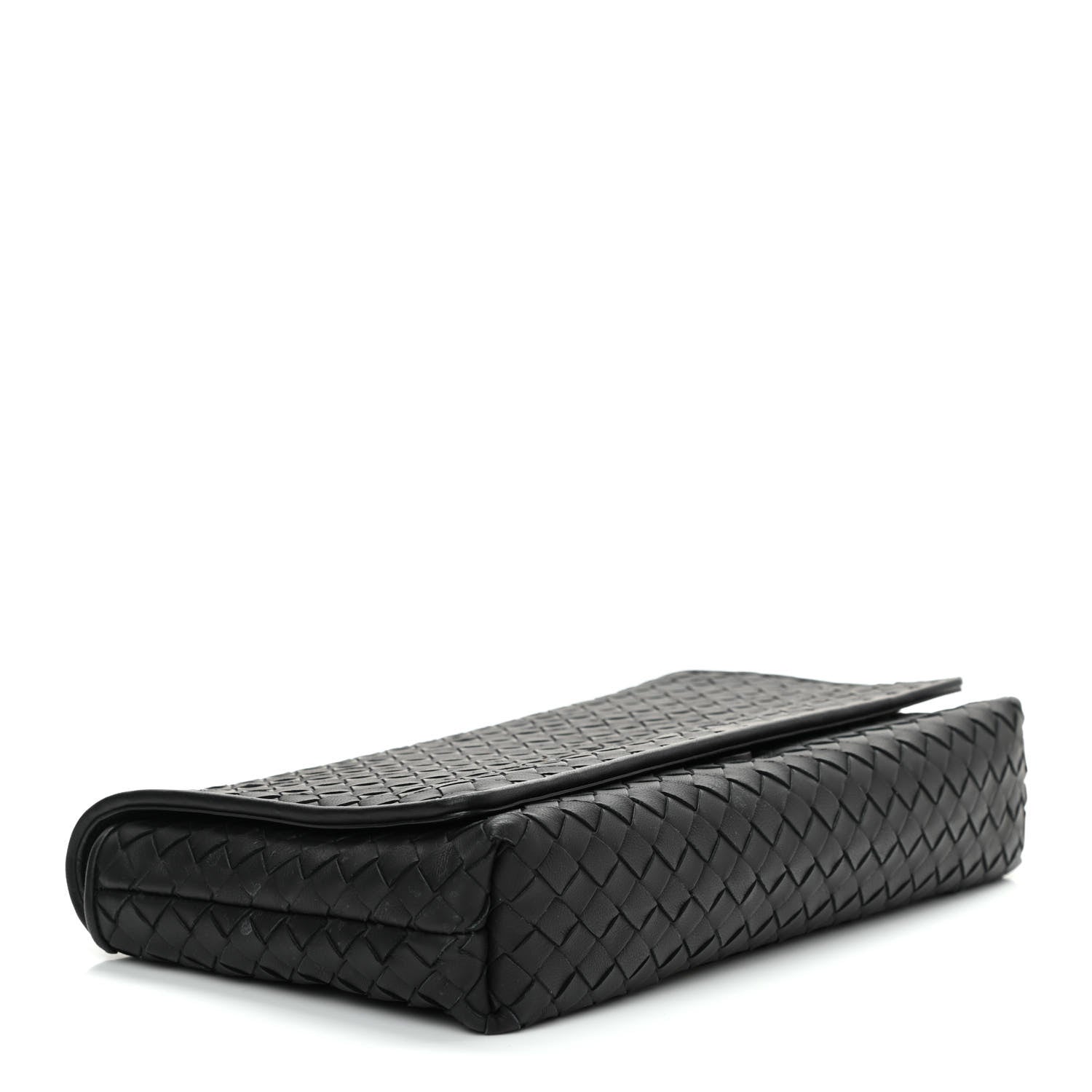 Bottega Veneta Nappa Intrecciato Crossbody Flap Black 3 of 7