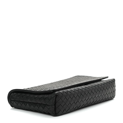 Bottega Veneta Nappa Intrecciato Crossbody Flap Black 3 of 7